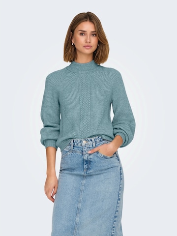 ONLY Pullover 'ONLKATIA' in Blau: Vorderseite