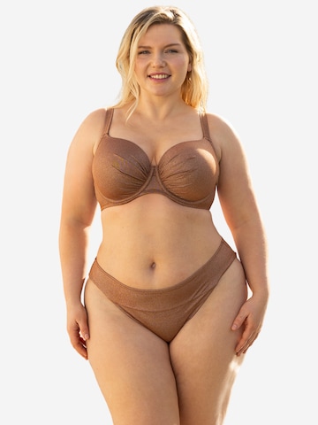 SugarShape Dół bikini 'Valencia' w kolorze brązowy
