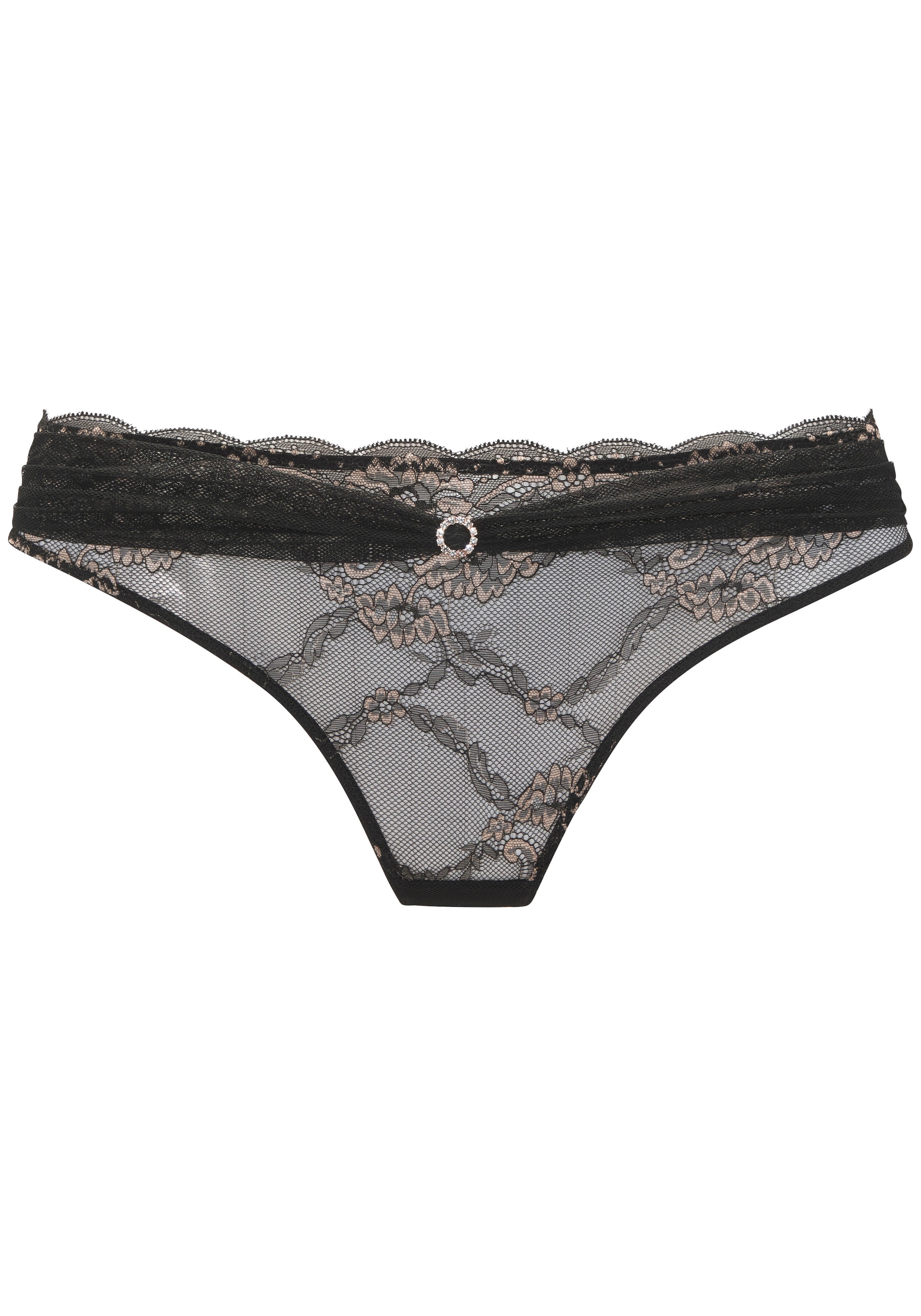 LASCANA Slip in Schwarz: Vorderseite