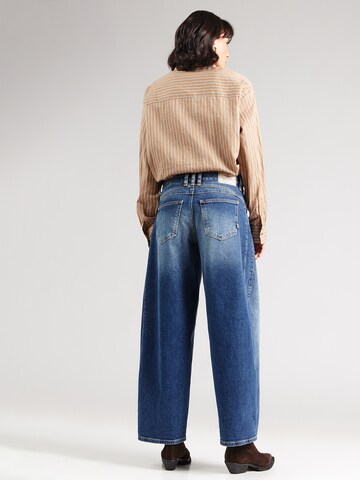 zils Herrlicher Vaļīgs piegriezums Džinsi