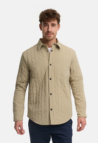INDICODE JEANS Übergangsjacke ' INHully ' in Beige: Vorderseite
