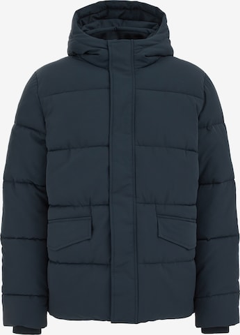 WE FashionPrijelazna jakna - plava boja: prednji dio