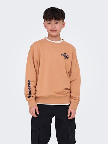 Only & Sons Sweatshirt in Beige: Vorderseite