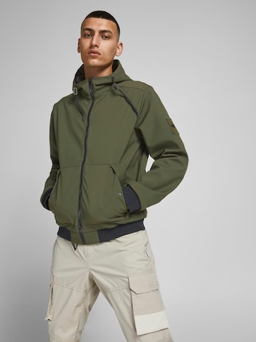 Veste mi-saison JACK & JONES en vert