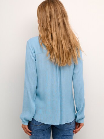 Kaffe Blouse 'Amber' in Blauw