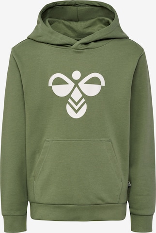 Hummel Athletic Sweatshirt 'CUATRO' in Green: front