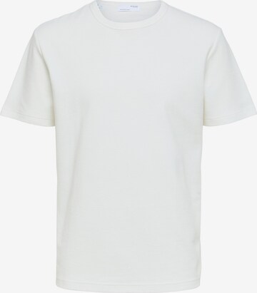 SELECTED HOMME T-Shirt 'Camp' in Weiß: predná strana