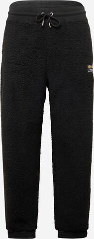 Tapered Pantaloni di ALPHA INDUSTRIES in nero: frontale
