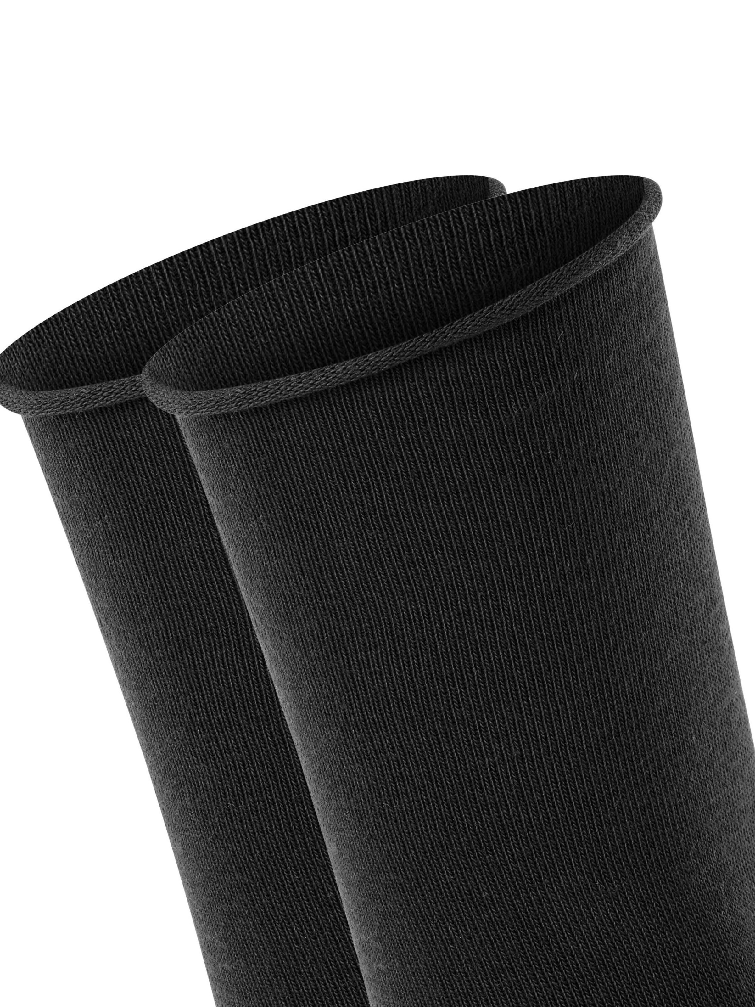 FALKE Socken 'Happy 2-Pack'‌‌‌‌‌‌‌‌ in Schwarz