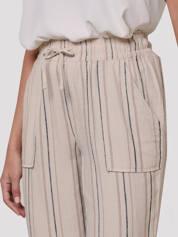 Threadbare Loose fit Trousers 'Rosewood' in Beige