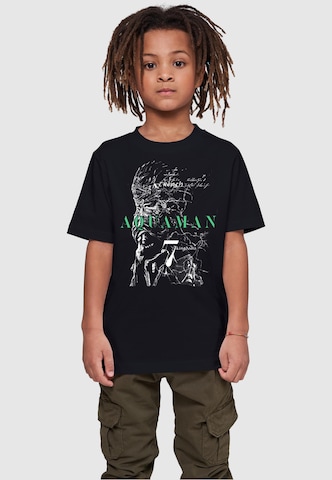 T-Shirt 'Aquaman - The Trench Sketch' ABSOLUTE CULT en noir : devant