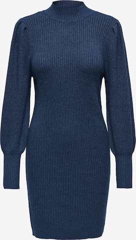 Robes en maille 'ONLKatia' ONLY en bleu : devant
