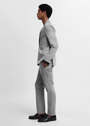 MANGO MAN Slim fit Suit Jacket 'Paulo' in Grey