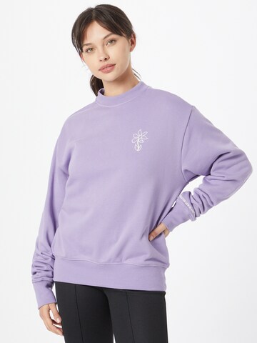 ADIDAS ORIGINALS Sweatshirt in Lila: predná strana