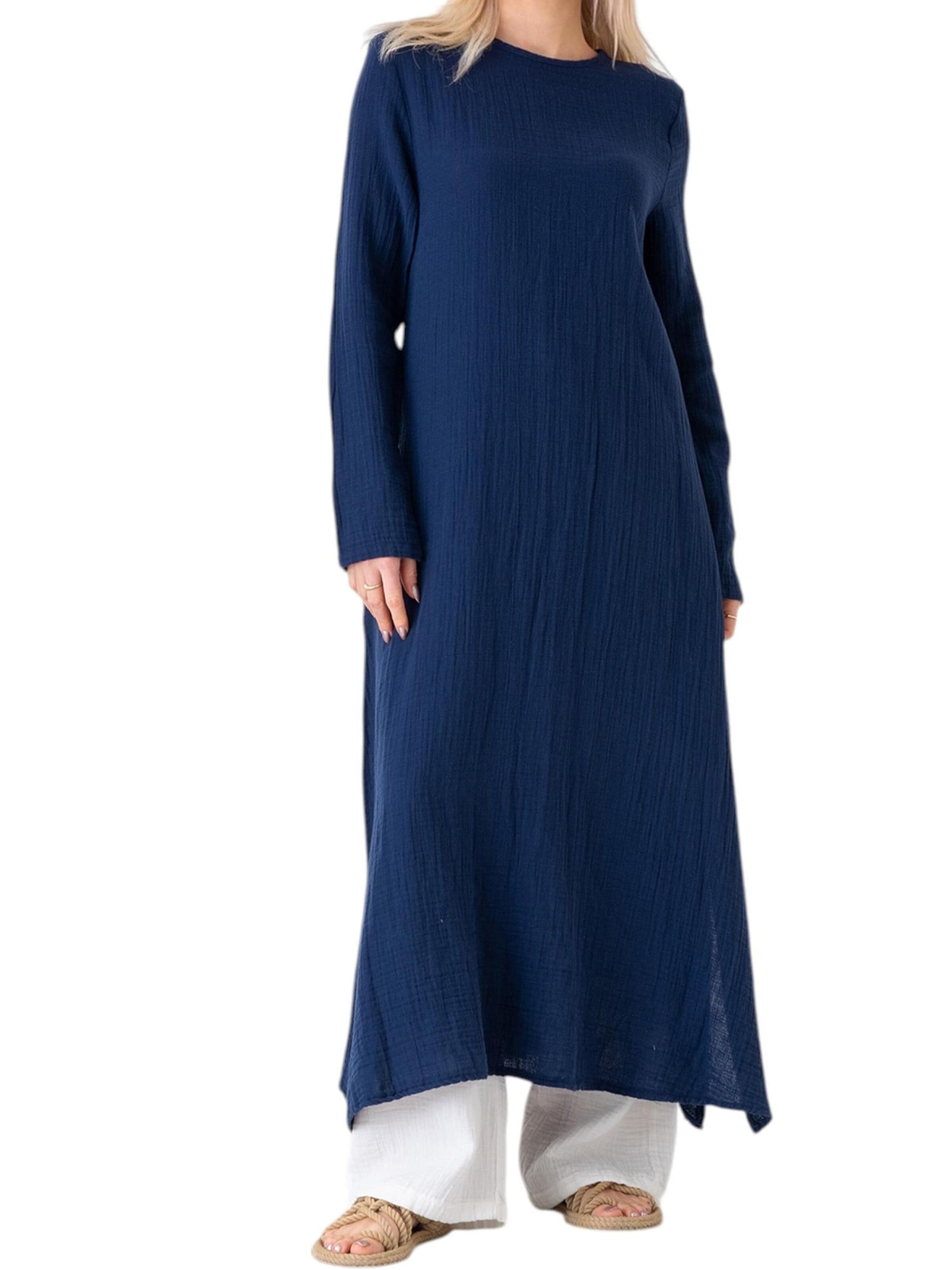 WENOR Tuniek 'Nayla Modest' in Blauw: voorkant