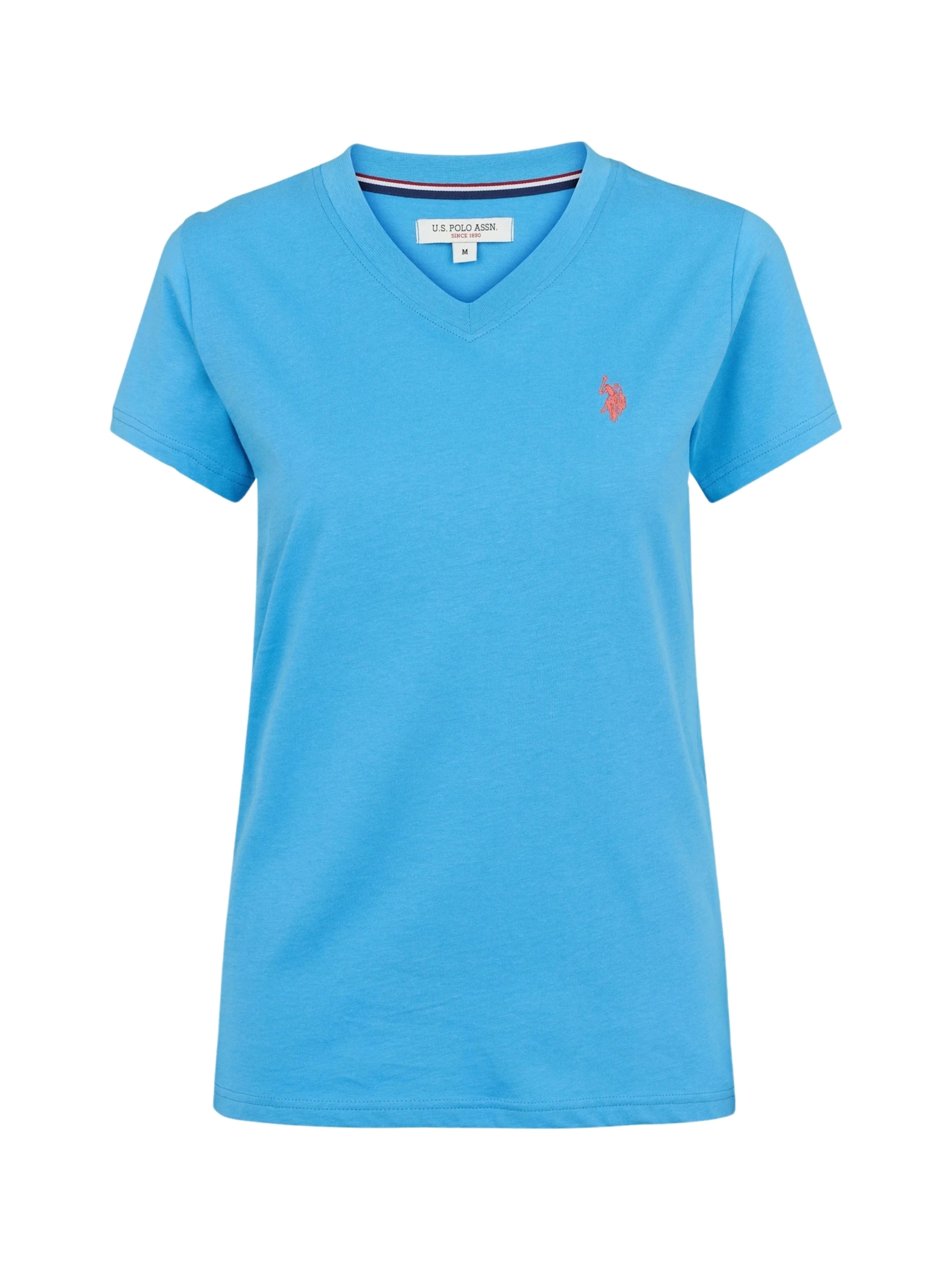 T-shirt U.S. POLO ASSN. en bleu : devant
