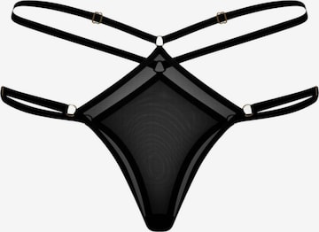 PROMEES String 'reina' in Schwarz: Vorderseite