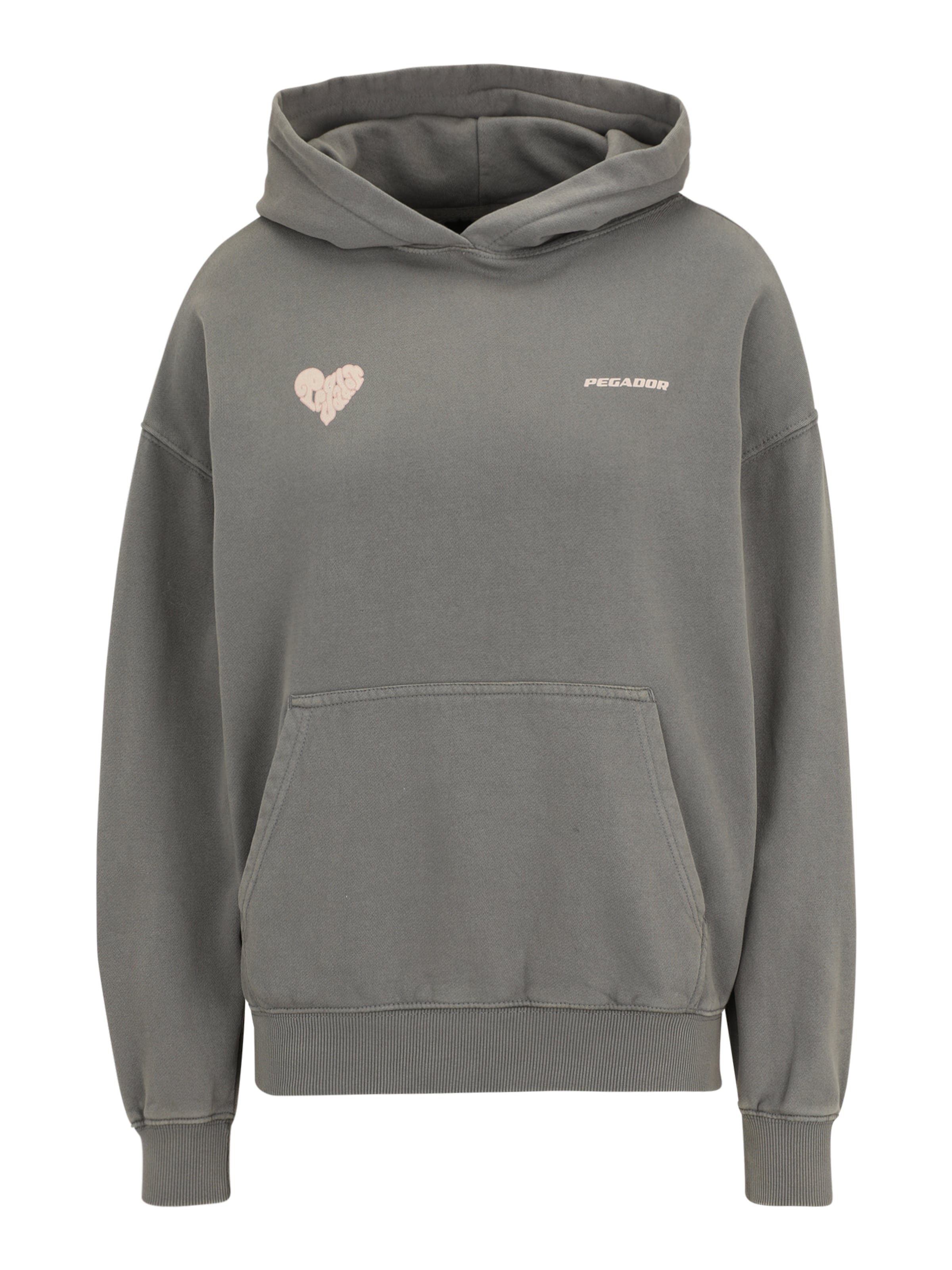 Bluză de molton 'GALENA' de la Pegador pe gri: față