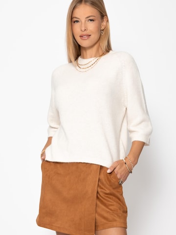 SASSYCLASSY Pullover‌‌ in Weiß