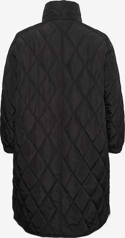 KAFFE CURVE Between-Seasons Coat 'Linda' in Black