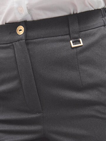 Goldner Slim fit Trousers 'Anna' in Grey