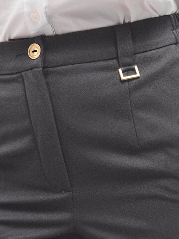 Goldner Slimfit Hose 'Anna' in Grau