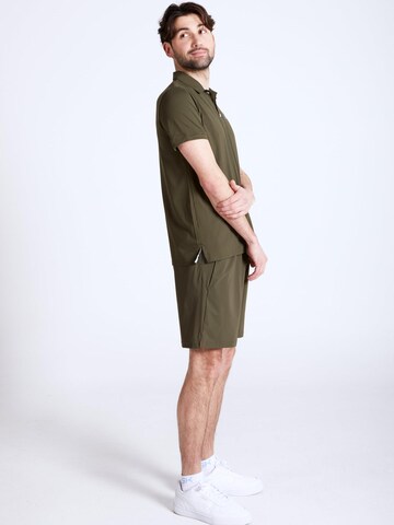 T-Shirt fonctionnel 'Polo' SPORTKIND en vert
