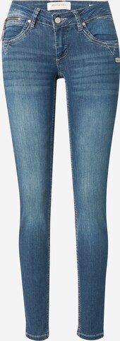 Gang Slimfit Jeans '94NIKITA' in Blauw: voorkant