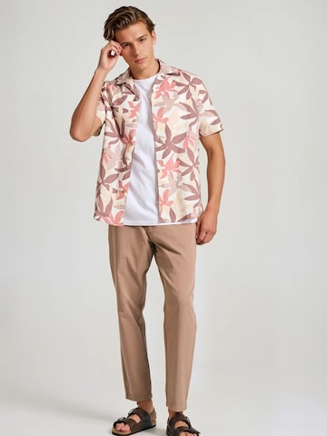 Funky Buddha Regular fit Overhemd in Wit