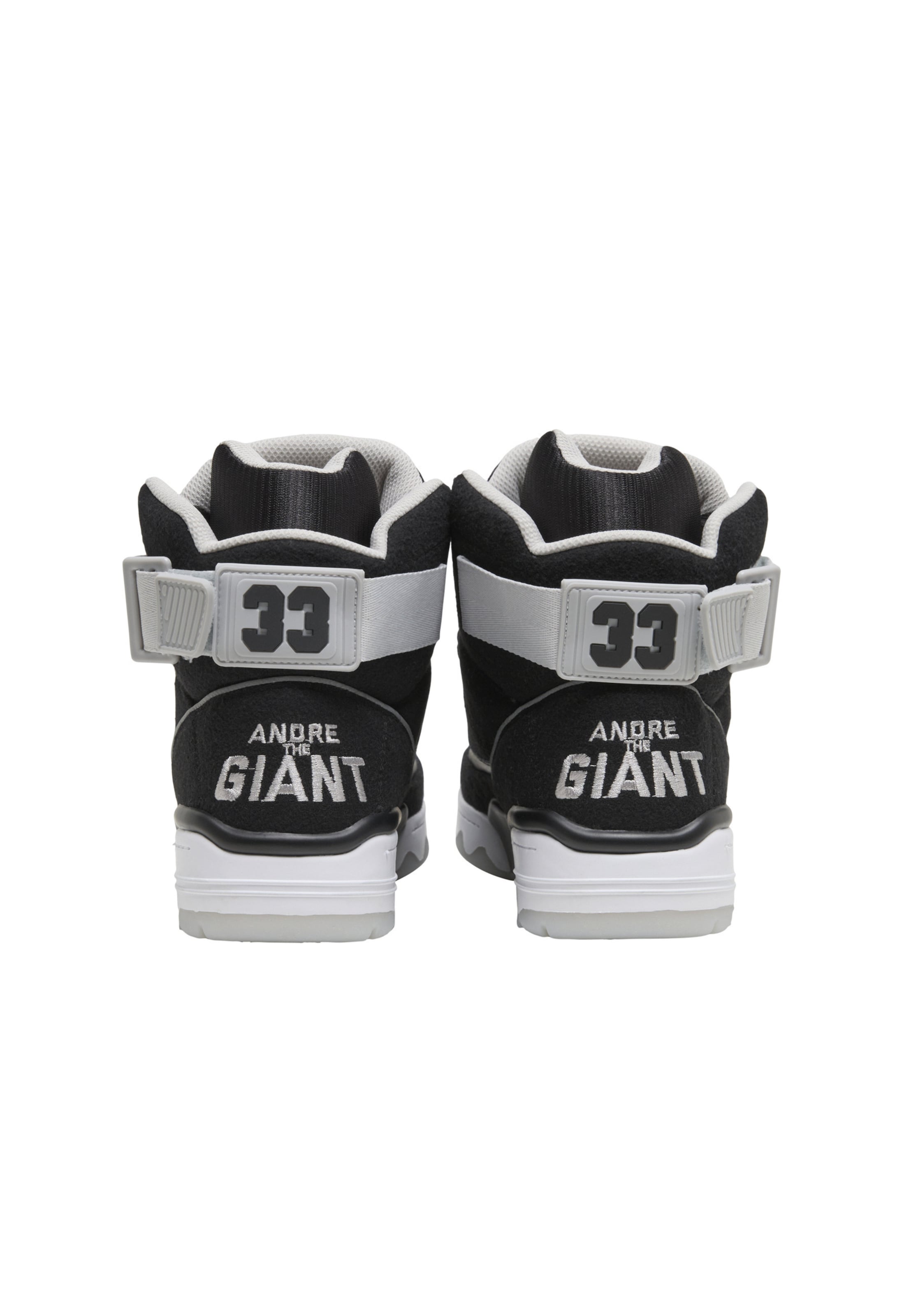 Ewing Kotníkové tenisky '33 Hi x Andre The Giant' – černá