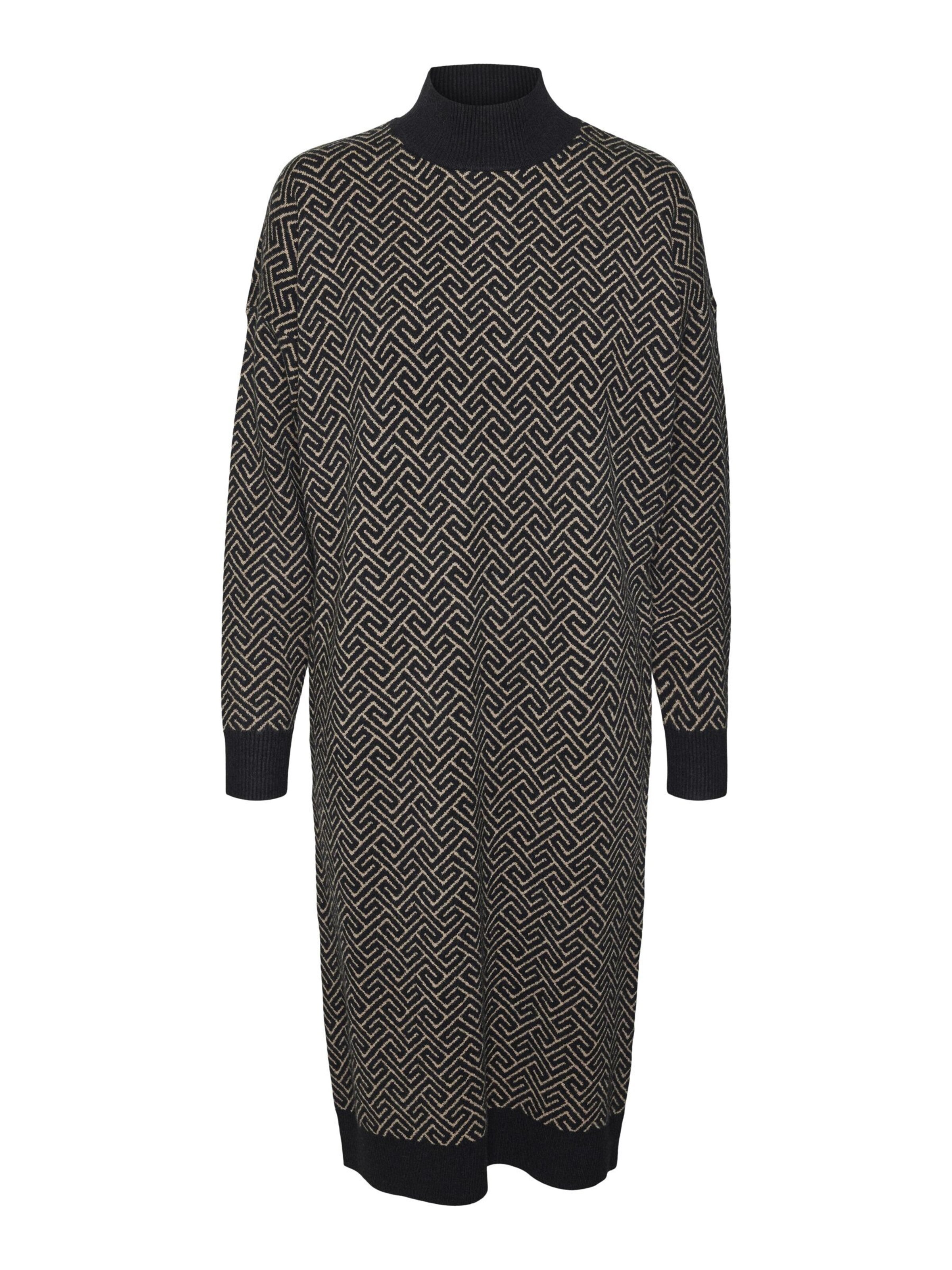 VERO MODA - Vestido de punto 'ARIA' en negro: frente