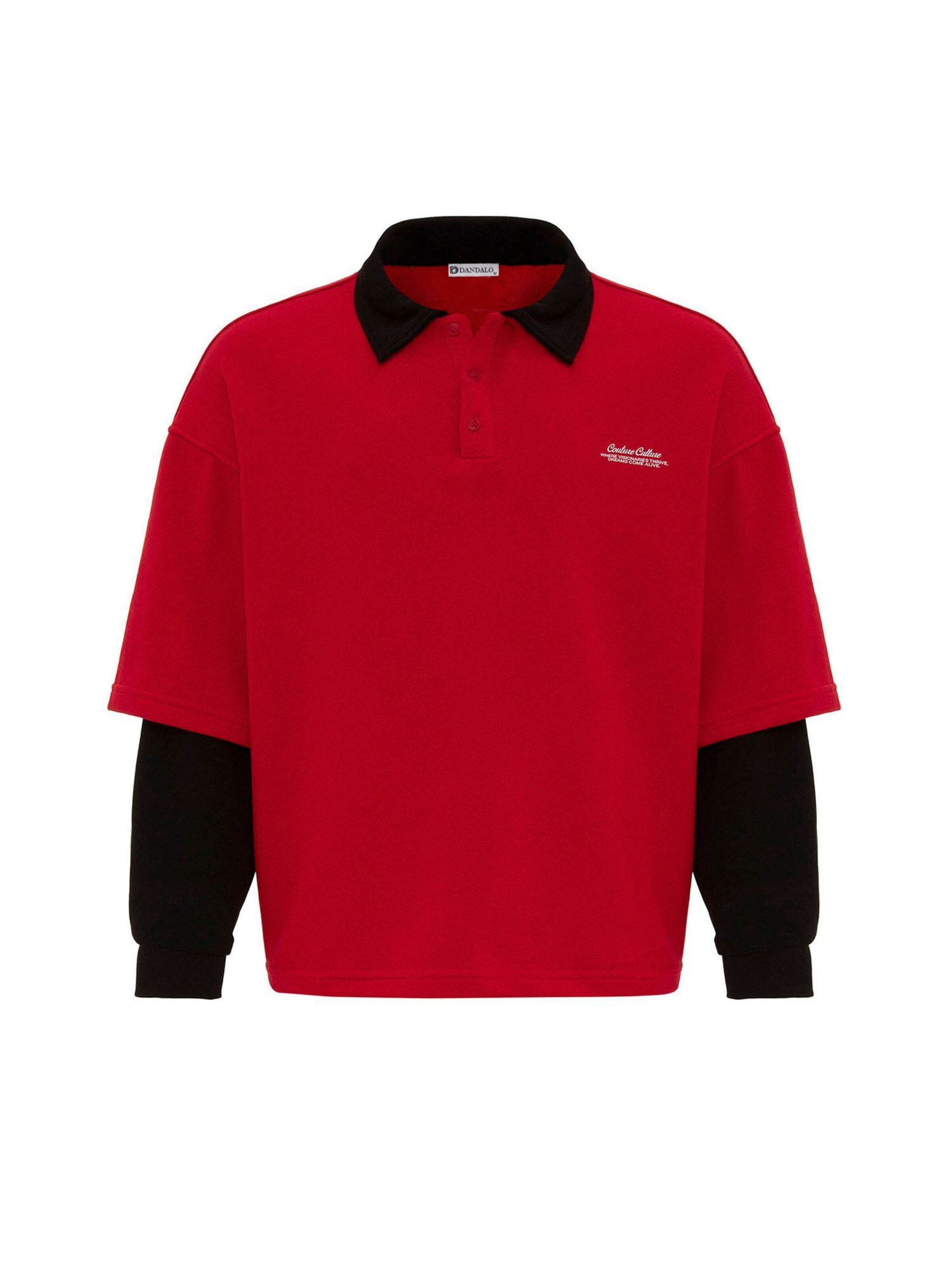 Dandalo Sweatshirt i röd: framsida