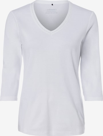 T-shirt Olsen en blanc : devant