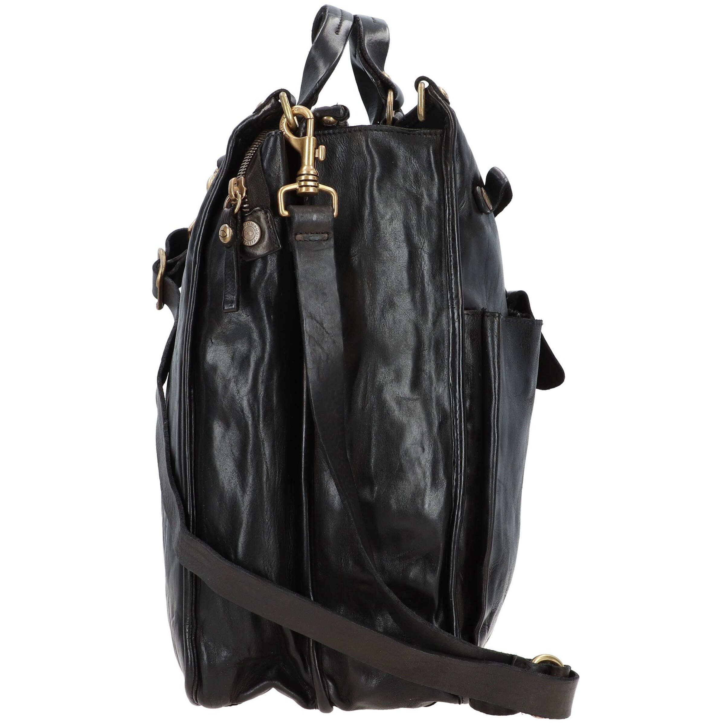 Campomaggi Handtasche 'Tokio' in Schwarz