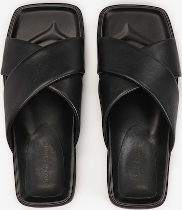 Kazar Studio Mules in Black