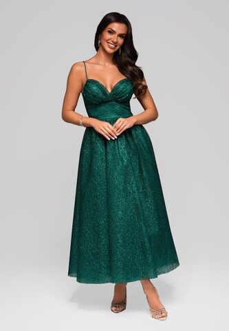 Ombre Evening dress in Green