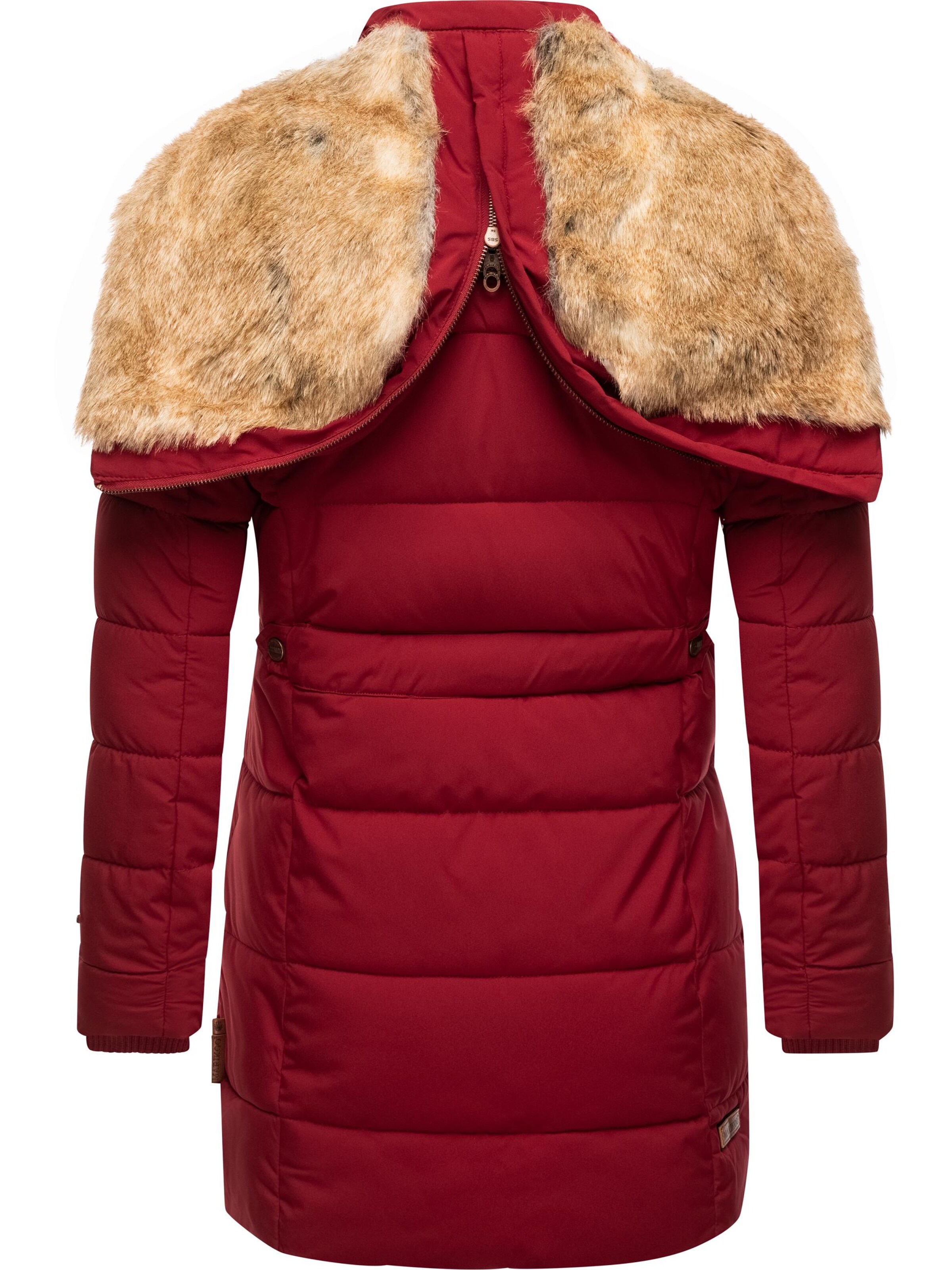 MARIKOO Winter coat in Red