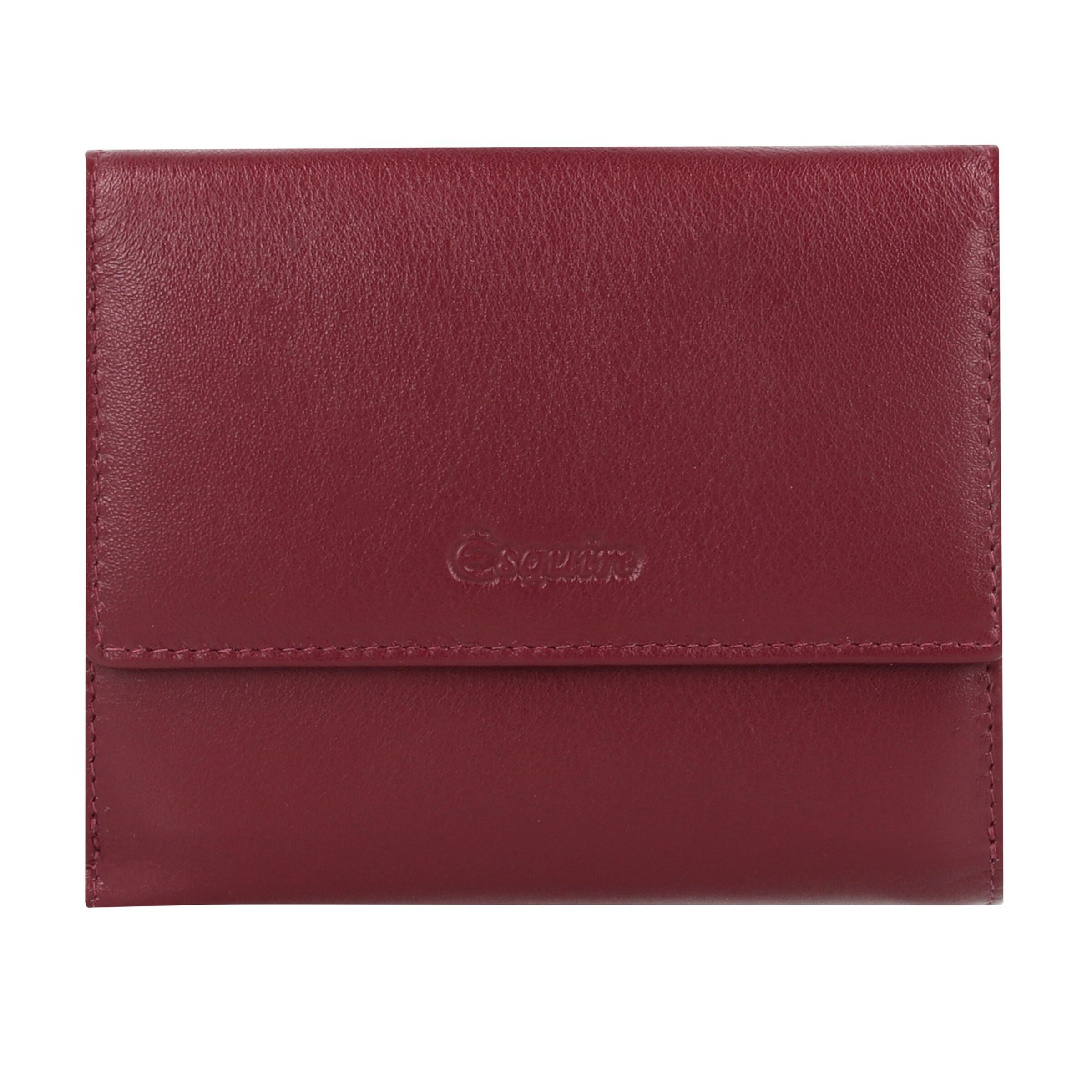 Portamonete 'Viktoria' di Esquire in rosso: frontale