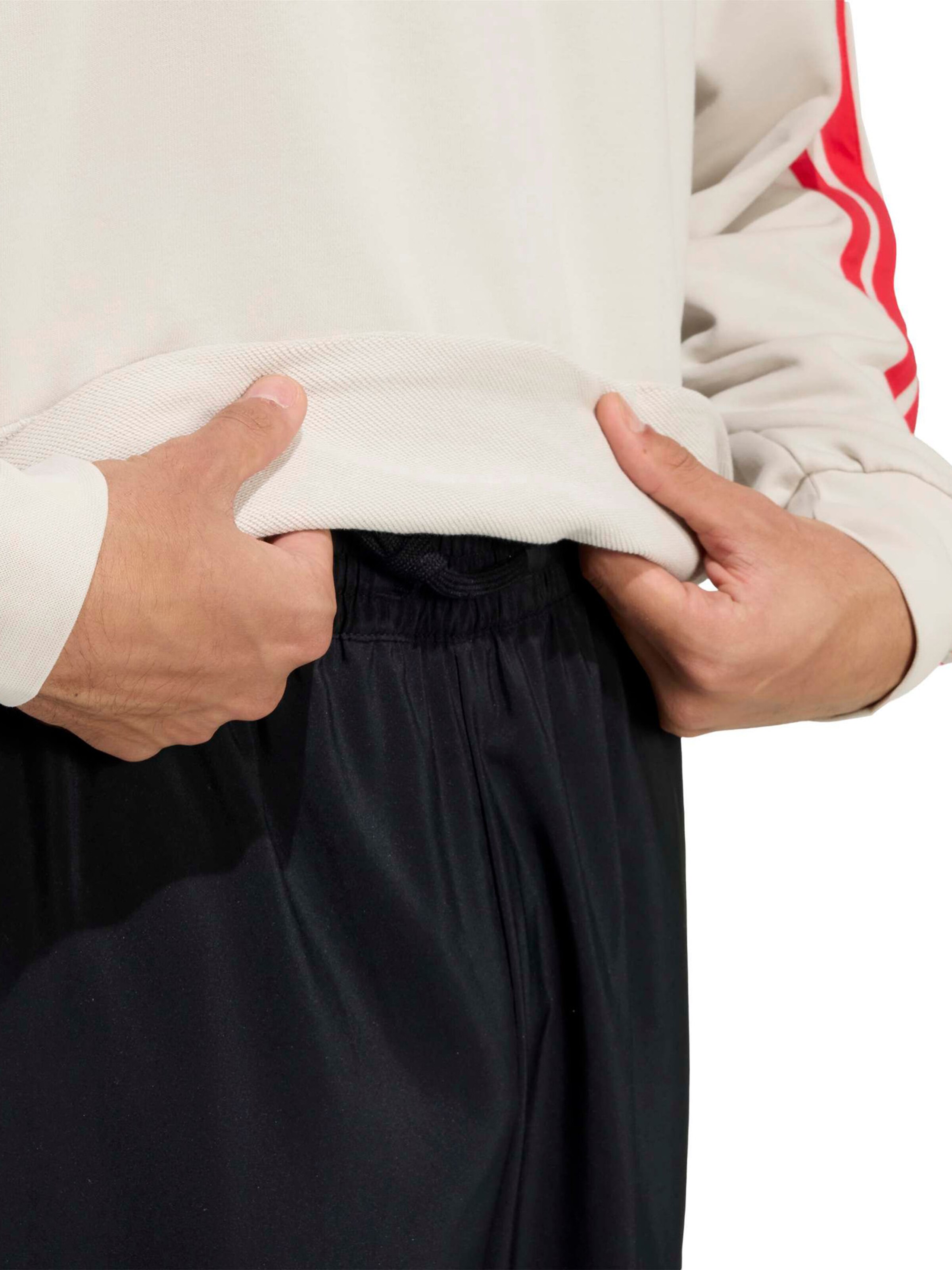 pilka ADIDAS SPORTSWEAR Sportinio tipo megztinis 'Essentials'