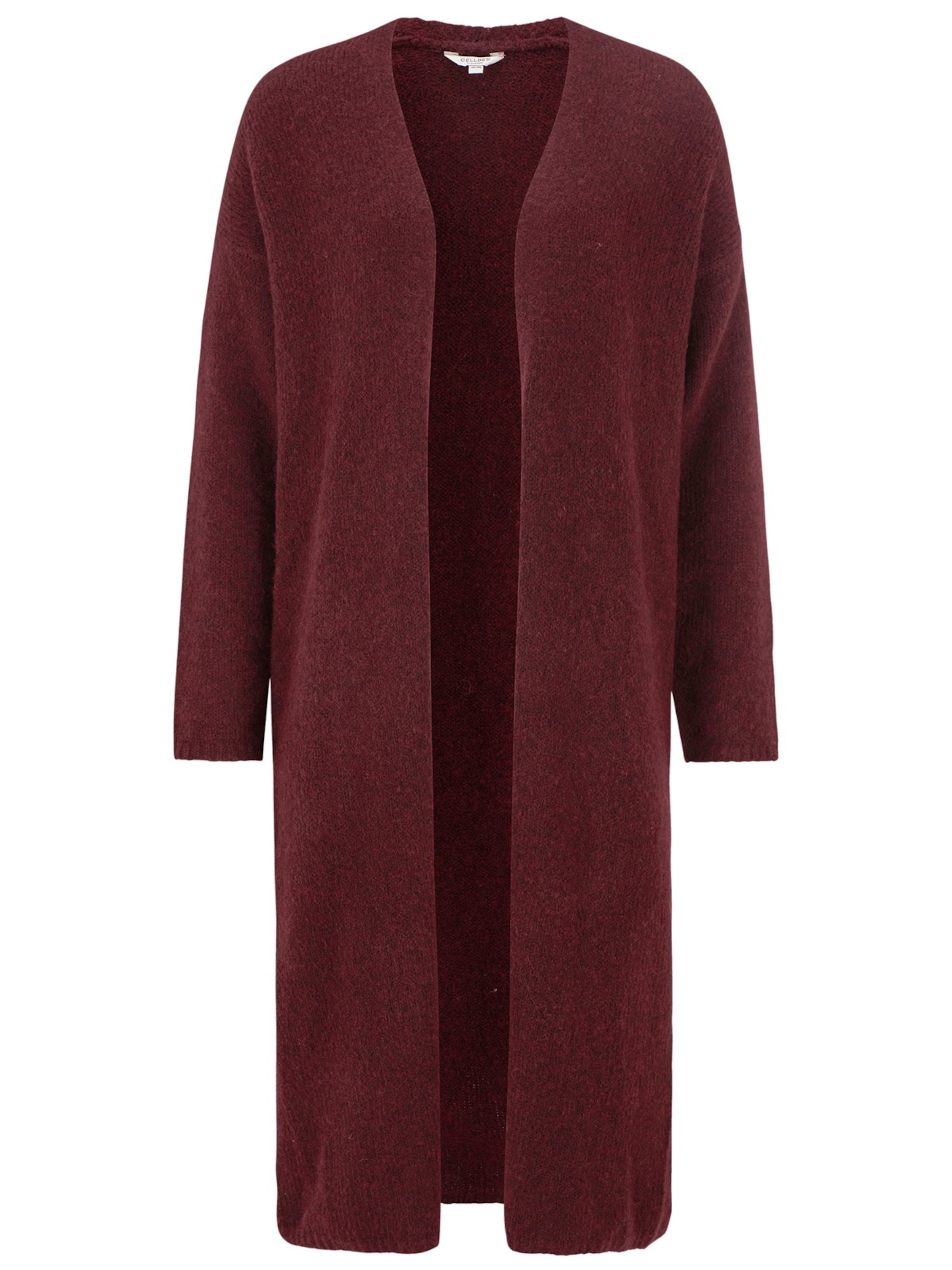 Cellbes of Sweden Oversized vest in Rood: voorkant