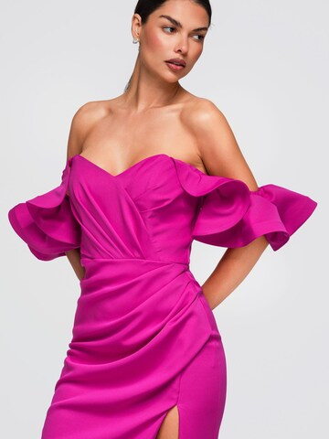 Ombre Abendkleid‌‌‌‌‌‌‌ in Pink