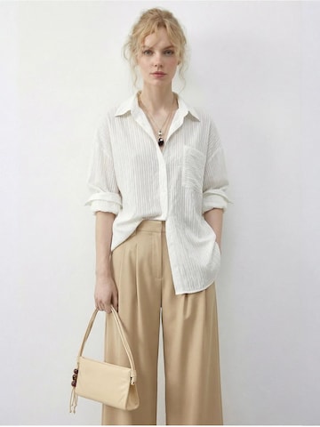 T-shirt Bianco Lucci en blanc