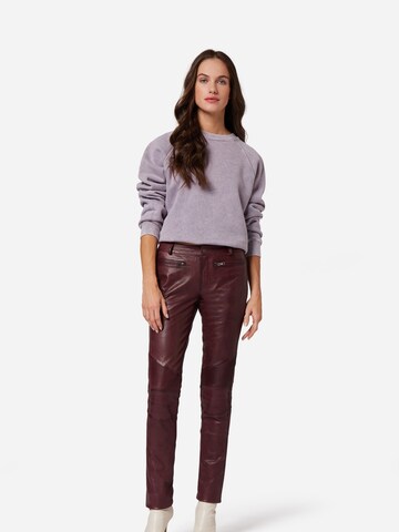 RICANO - Slimfit Pantalón 'Donna' en marrón