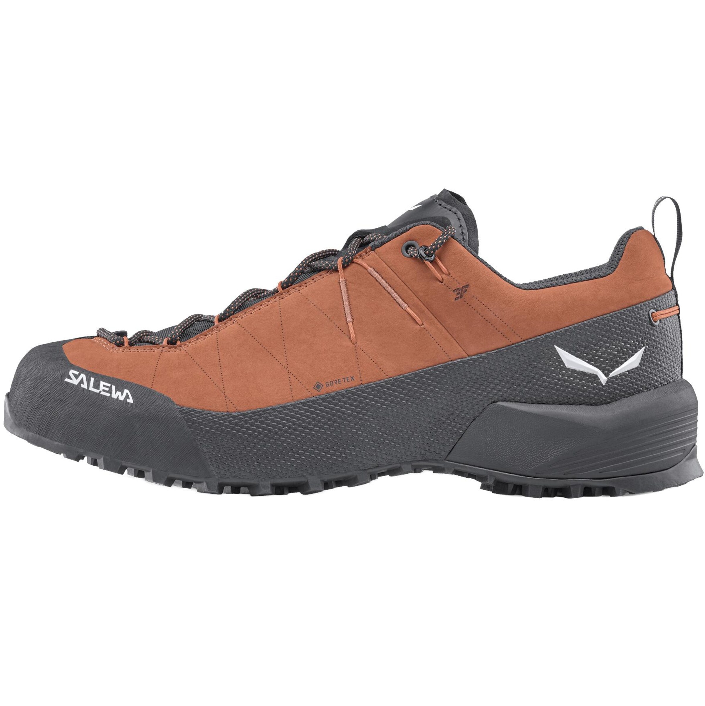 SALEWA Flats 'Wildfire Leather 2 GTX' in Brown: front
