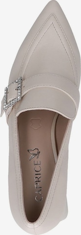 CAPRICE Pumps met hoge voorkant in Beige