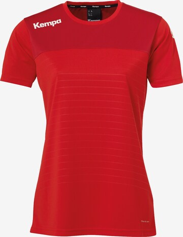 KEMPA Performance Shirt in Red: front