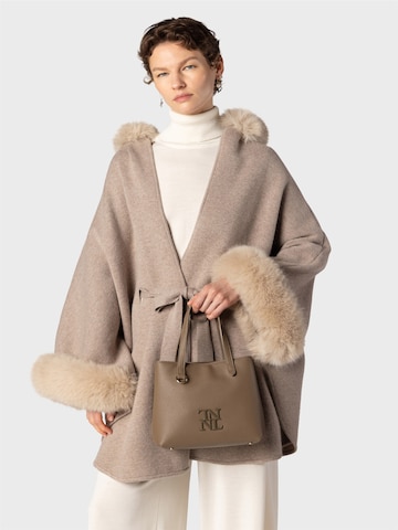 NAULOVER Skuldertaske ' ' i beige: forside