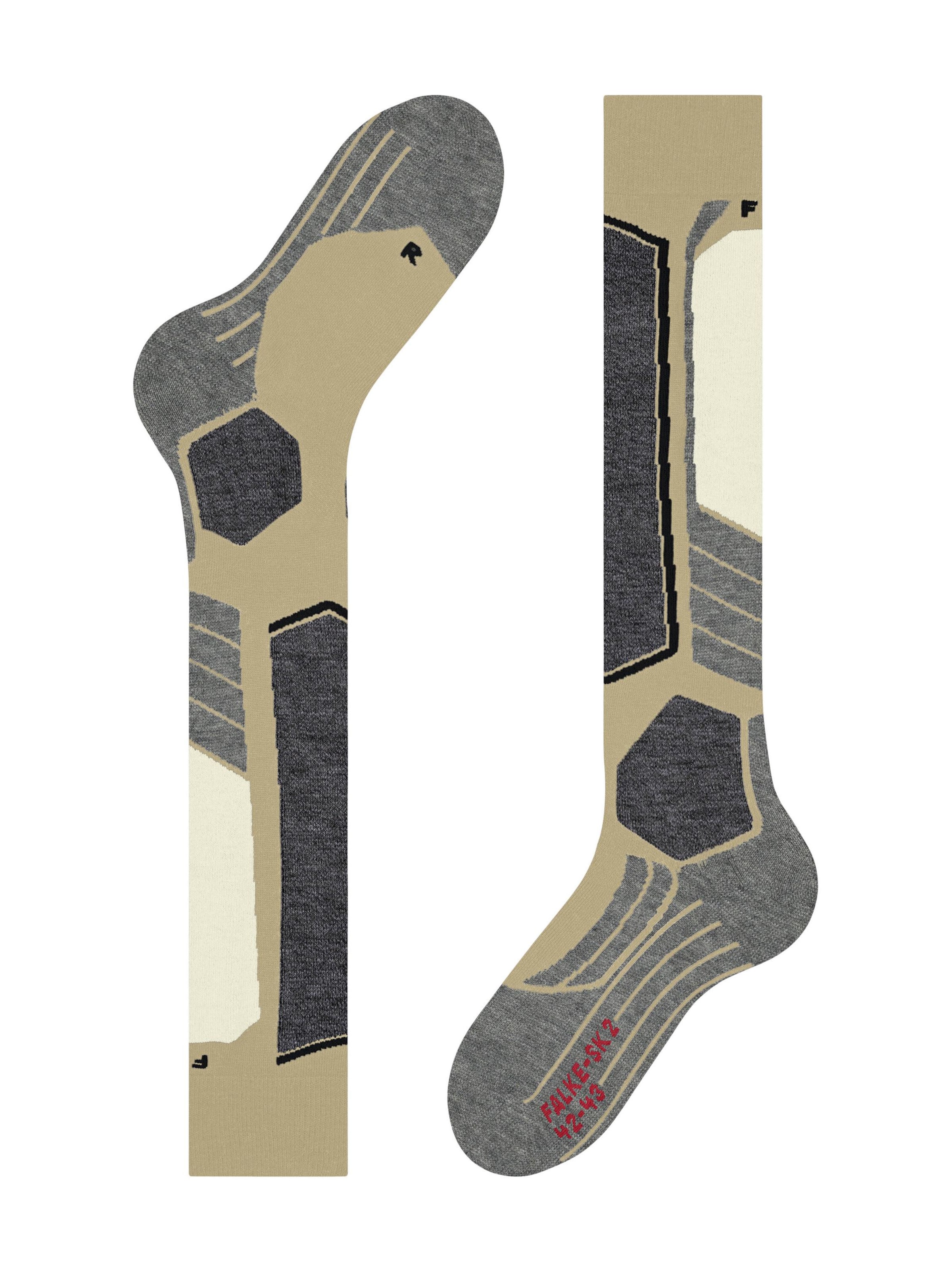 FALKE Sportsocken 'SK2 Intermediate'‌‌‌‌‌‌‌ in Beige
