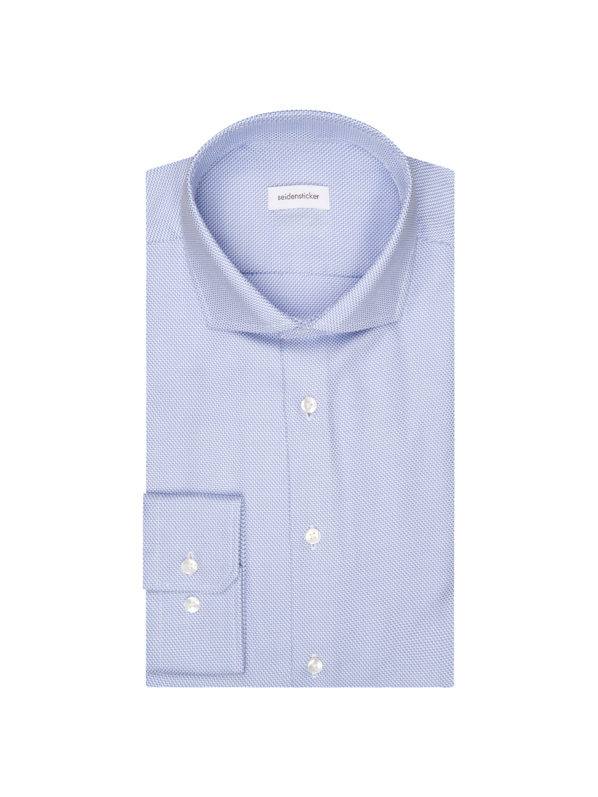 SEIDENSTICKER Slim fit Zakelijk overhemd 'Smart Classics' in Blauw