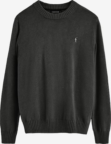 Polo Club Sweater in Grey: front